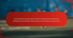 Antrenament de Formare pentru Pistol în Fotbalul Juvenil: Dezvoltarea Abilităților de Quarterback, Opțiuni pentru Running Back, Execuția Jocului